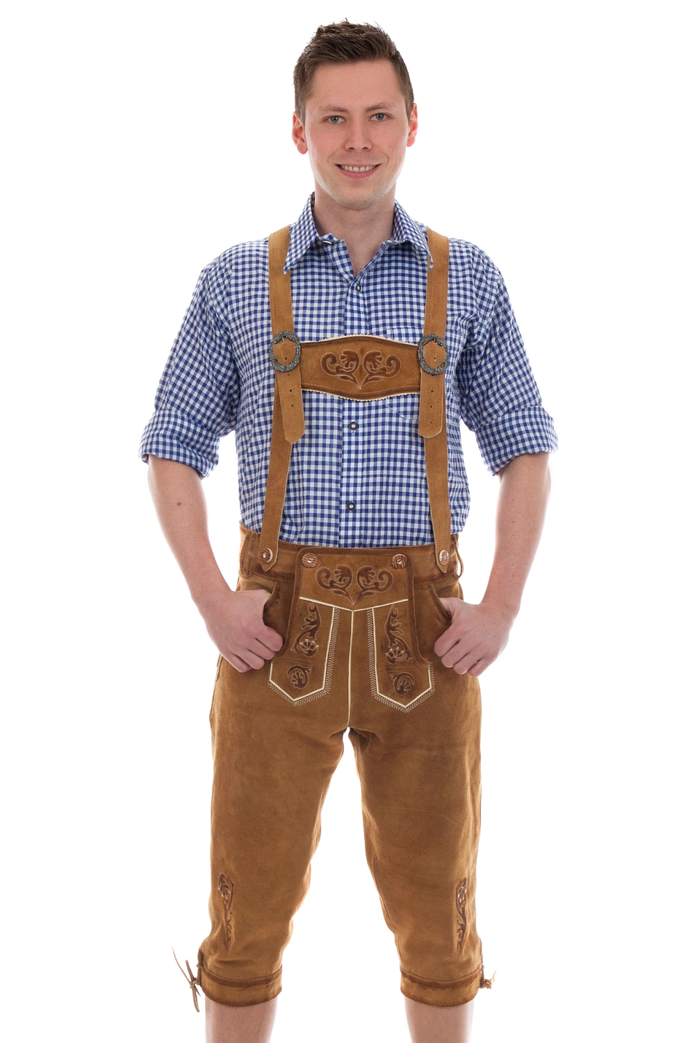 Trachtenlederhose alt-antik exclusive