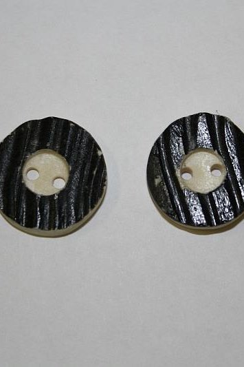 2x Trachtenknöpfe für Trachten Lederhose schwarz