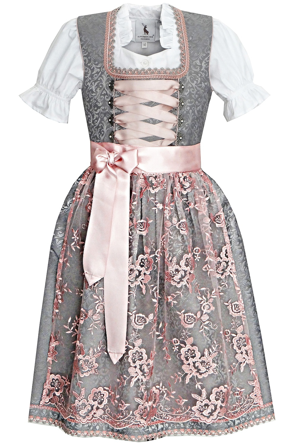 Kinderdirndl 3-teilig Dornröschen