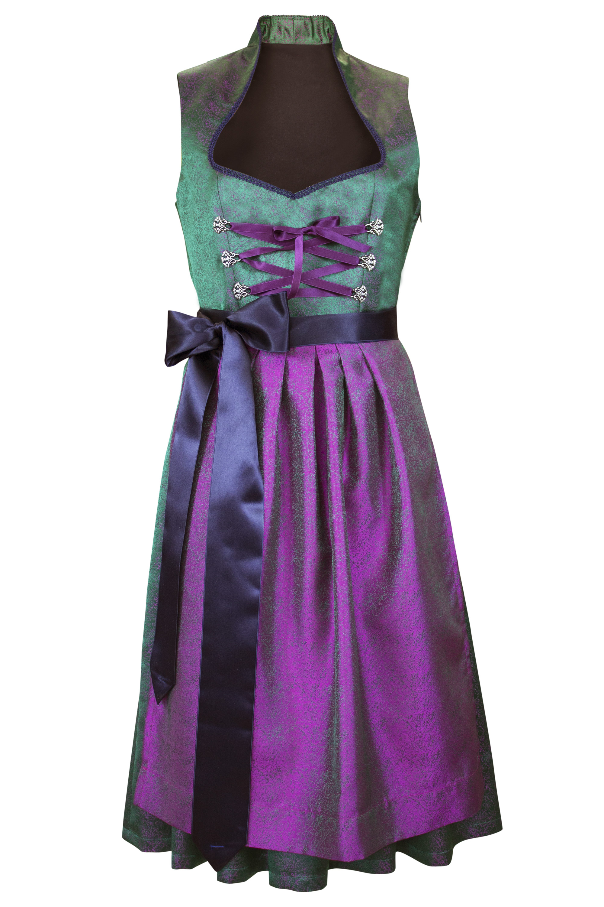 Midi Dirndl Made in Germany Einzelstück Nr. 11 Größe 36