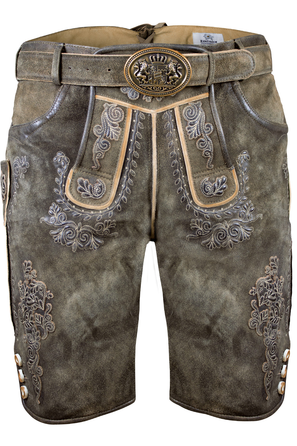 Kurze Wildbock Lederhose Marcel