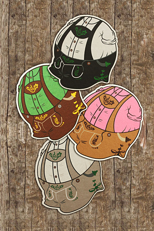 Bierdeckel Set 50 Stück