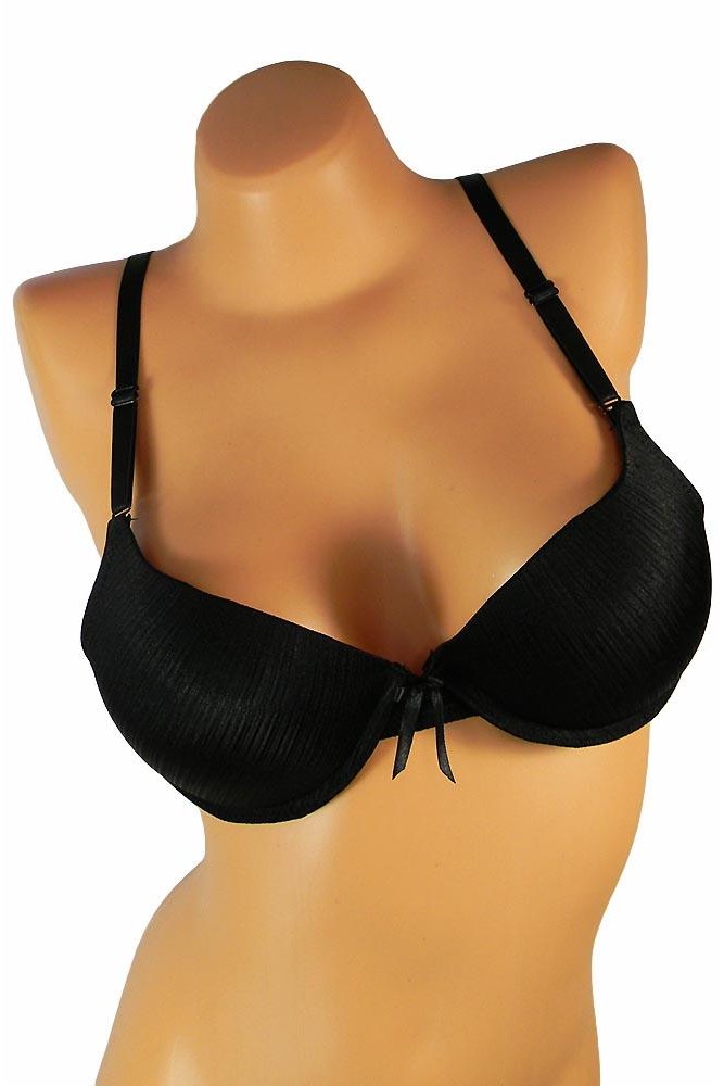 Trachten Push up BH schwarz