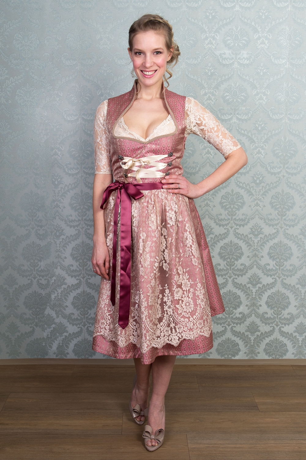 Midi Dirndl 2-teilig Diana