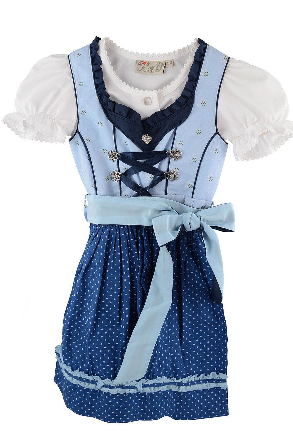 Dirndl Leni hellblau