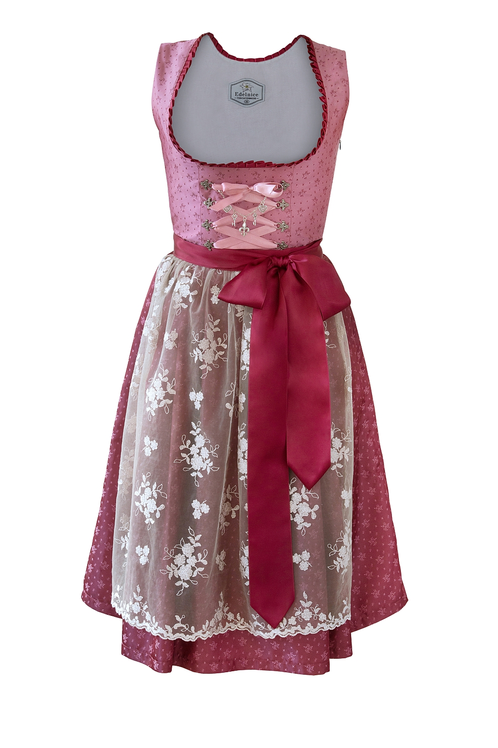 Made in Germany Dirndl bordeaux rosé