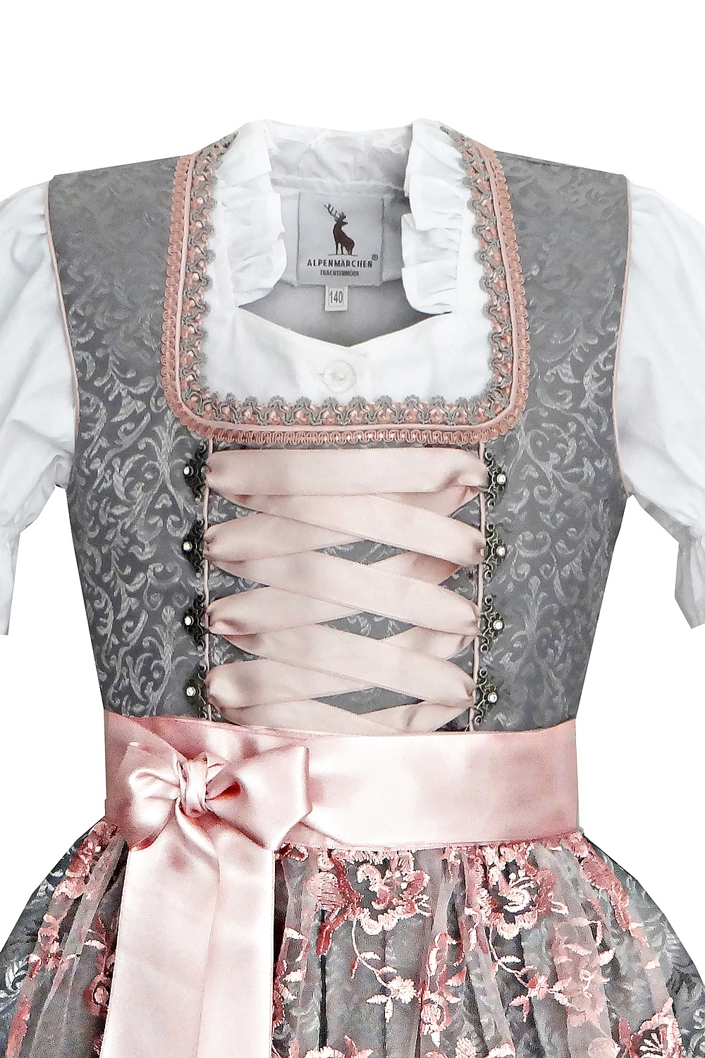 Kinderdirndl 3-teilig Dornröschen