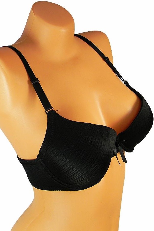 Trachten Push up BH schwarz