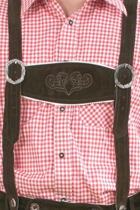 Hosenträger dunkelbraun