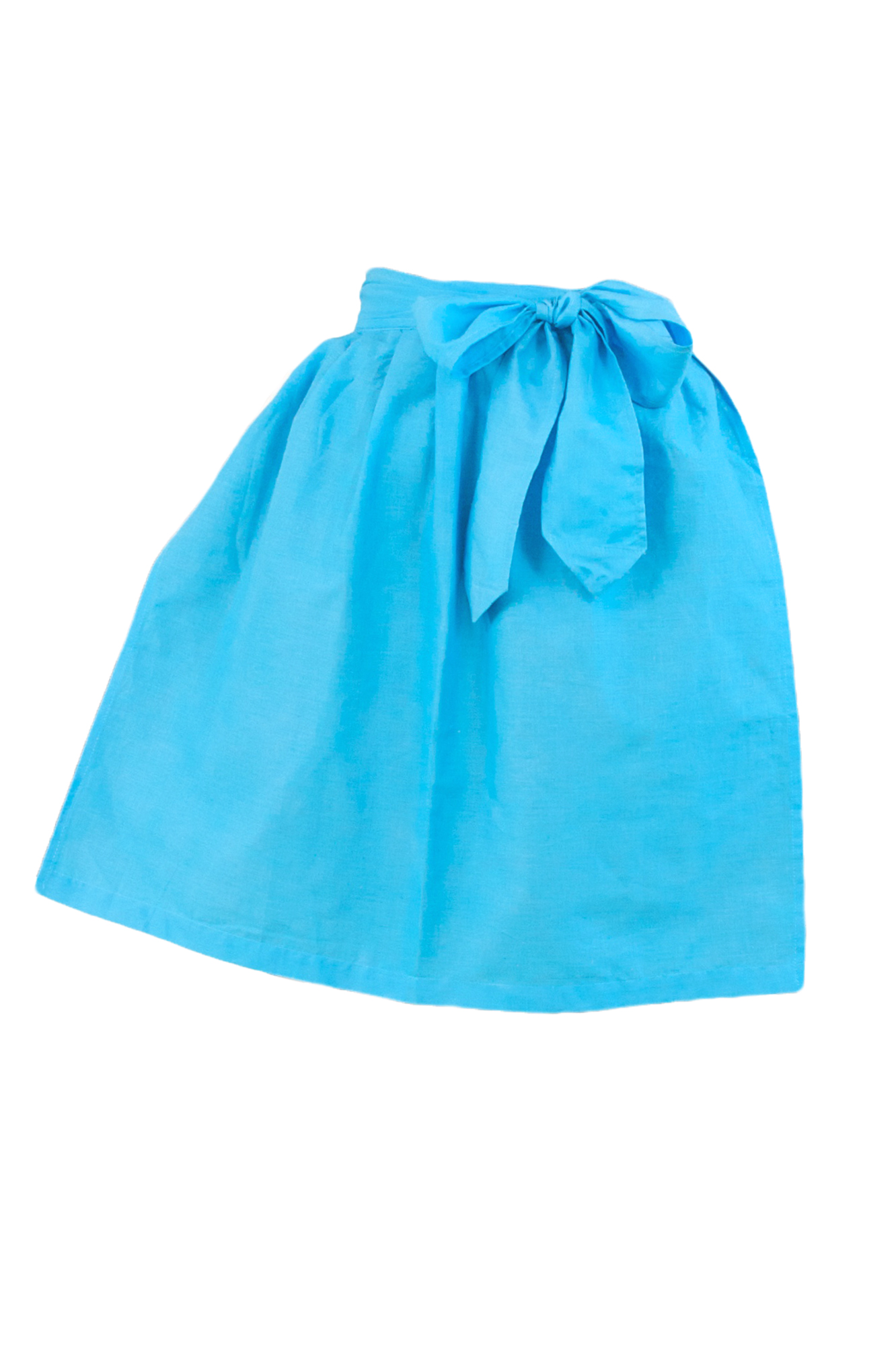 Mini Dirndlschürze blau