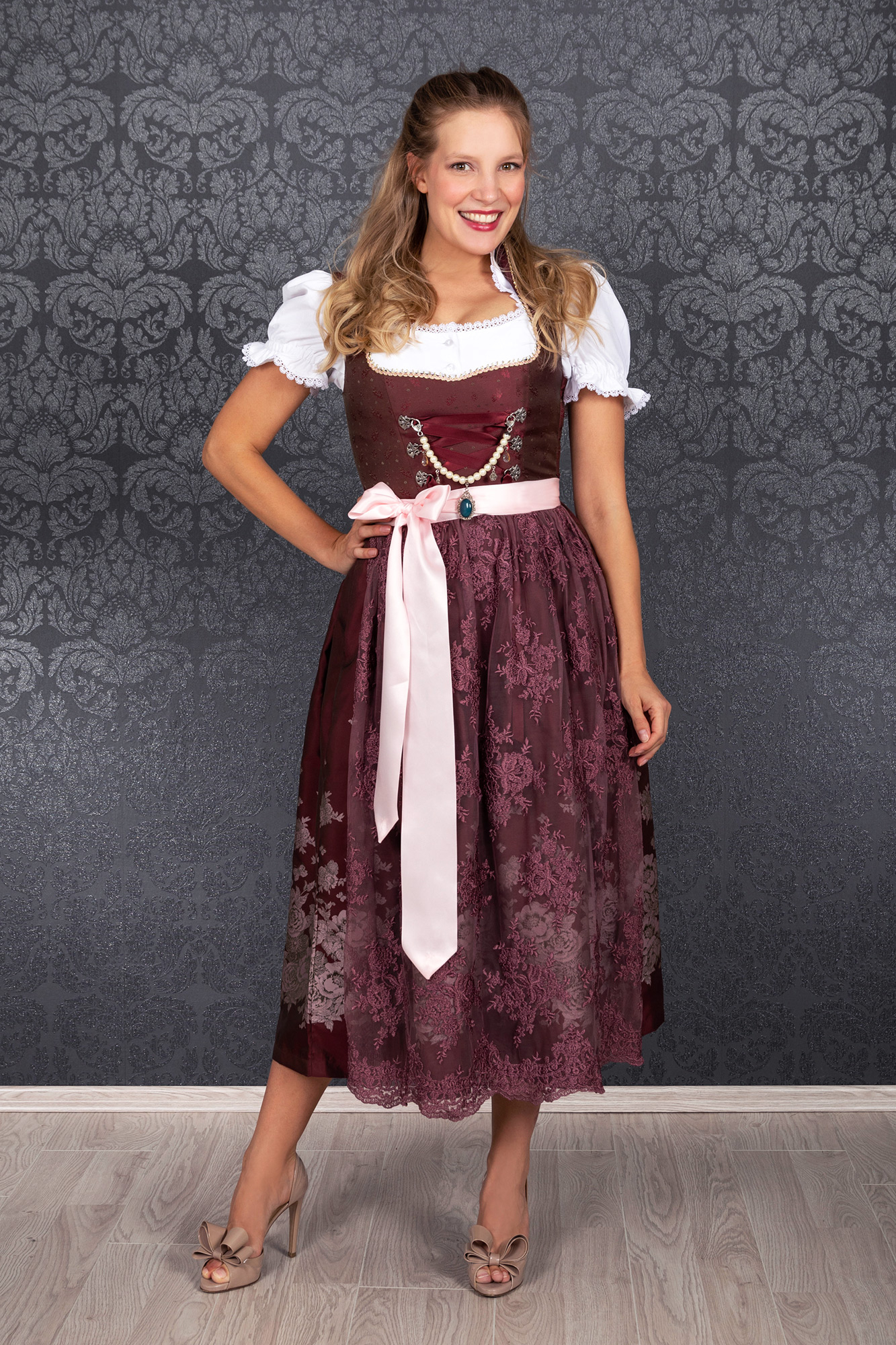 Langes Dirndl 2-teilig Stella