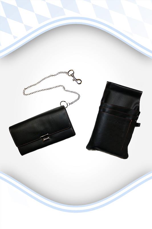 Trachten Kellnergeldbörse schwarz