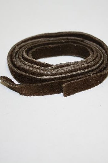 2x Lederschnüre für Trachten Lederhose dunkelbraun