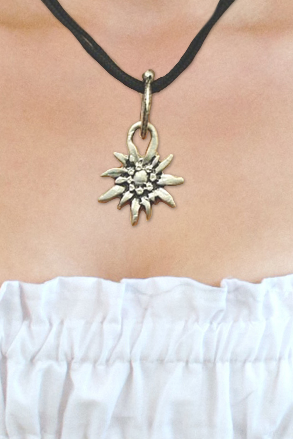 Halskette Edelweiß 1