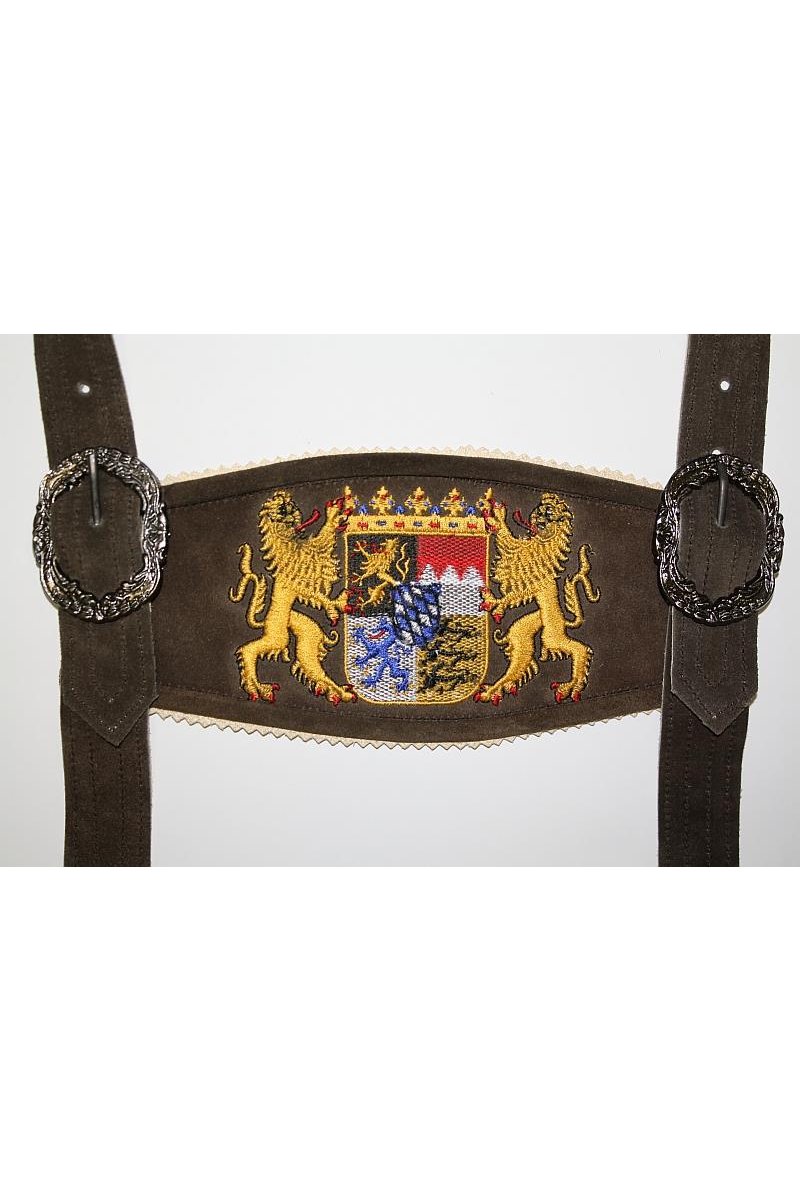 Bayern Hosenträger2 dunkelbraun
