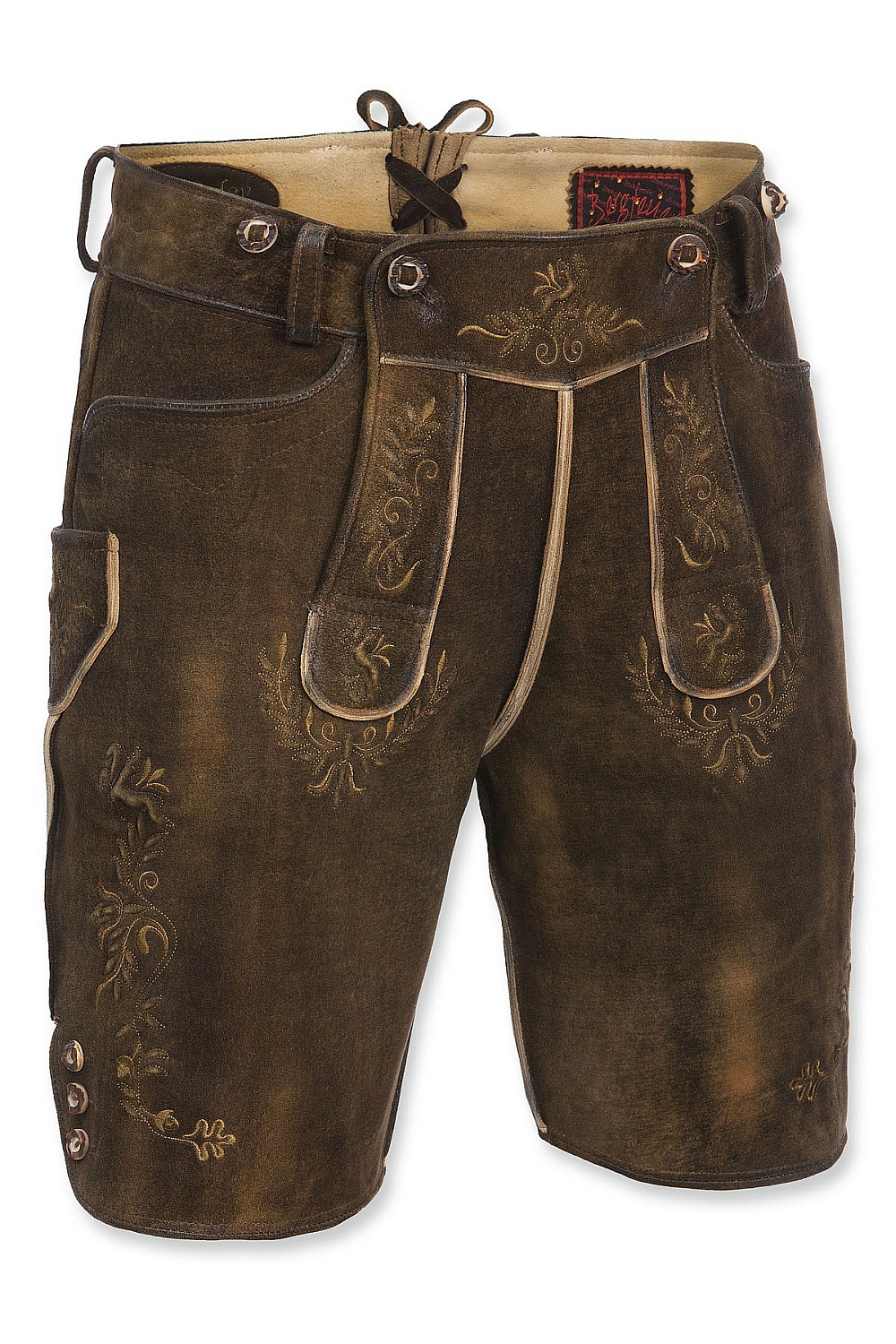 Lederhose Hochries altbraun