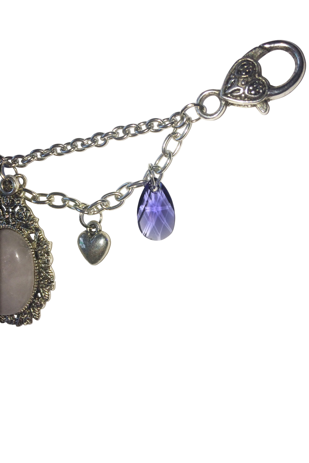 Made in Germany Charivari Rosen-Medaillon Swarovski