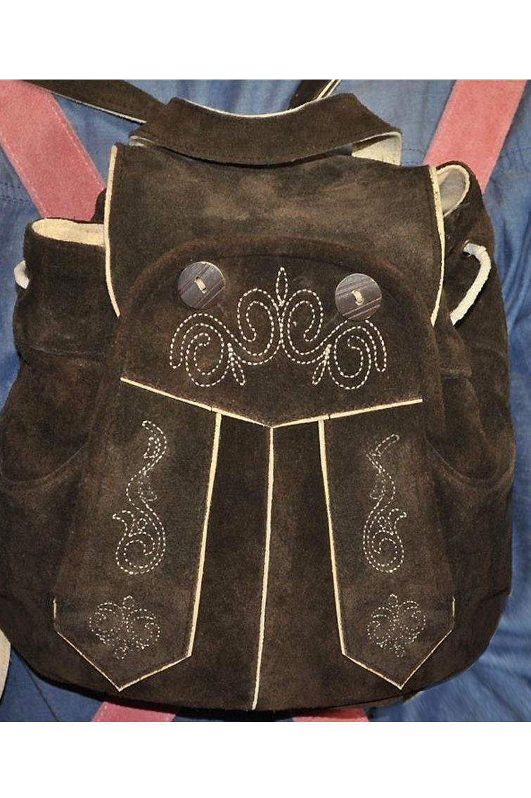 Rucksack dunkelbraun