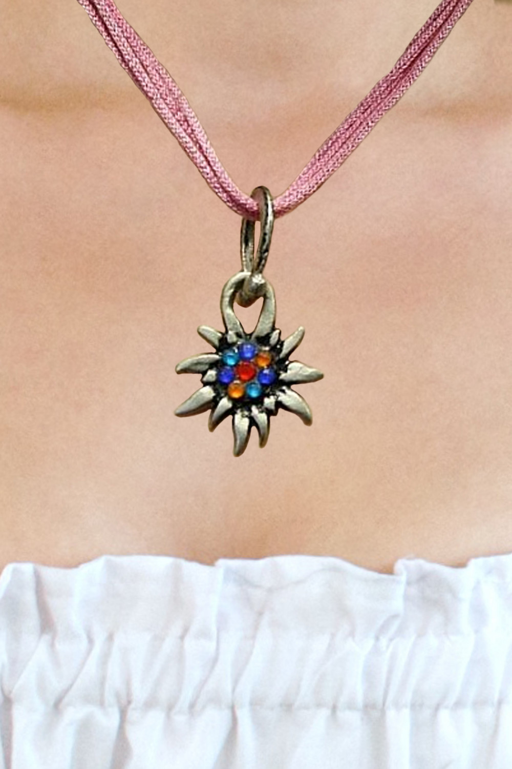 Halskette Edelweiß 2