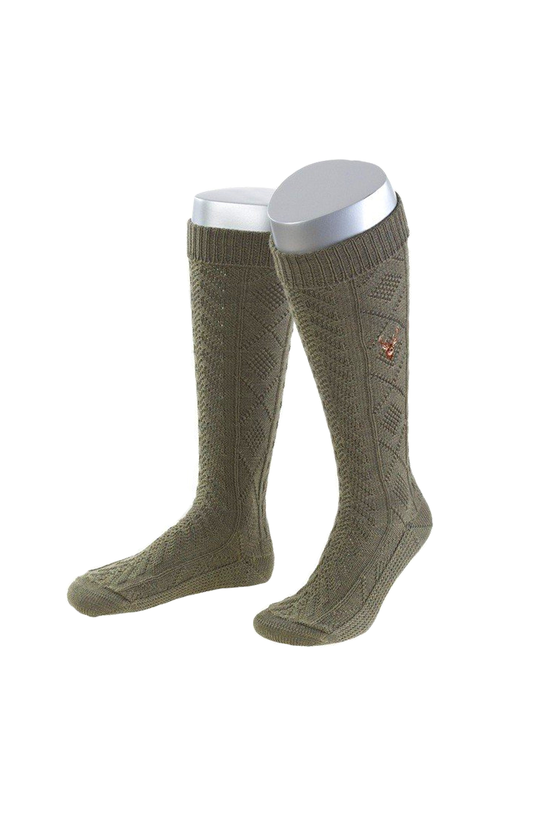 Jagd Kniebundstrumpf Hirsch  klassisch