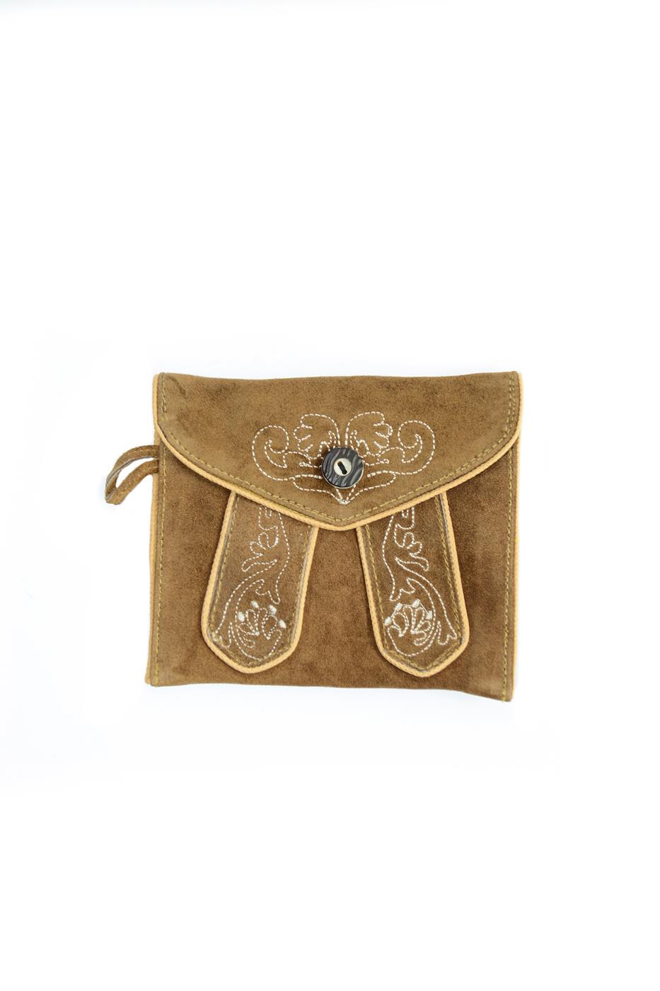 Geldbörse Clutch hellbraun